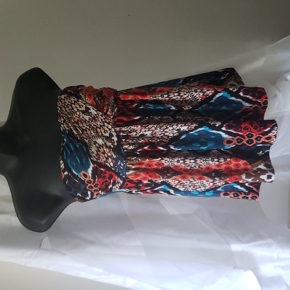 Loose floral Tube Top